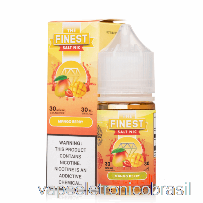 Vape Eletronico Manga Berry - A Melhor Edição De Frutas Salt Nic - 30ml 30mg